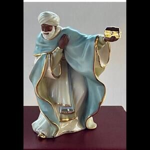 ✡️Lenox Little Town Of Bethlehem Balthazar Nativity Figurine New in Box